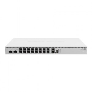 MikroTik | Cloud Router Switch with RouterOS L5 license | 518-16XS-2XQ-RM | Rackmountable | 10/100 Mbps (RJ-45) ports quantity |